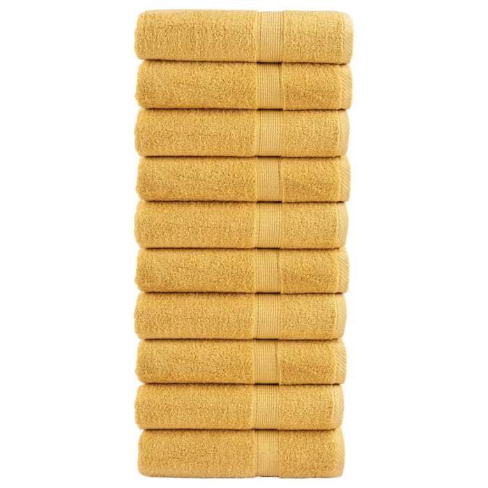 VidaXL Premium Quality Shower Towels 10 Pcs, Bath Sheets, Guest Towels, Bathroom Towels 137286