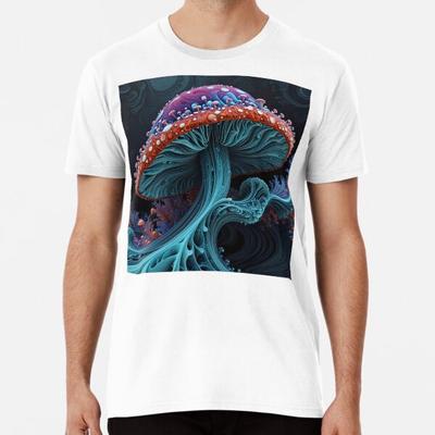 Psykedelisk Svampfantasi S till 5XL Tillverkad i AU/USA T-shirt