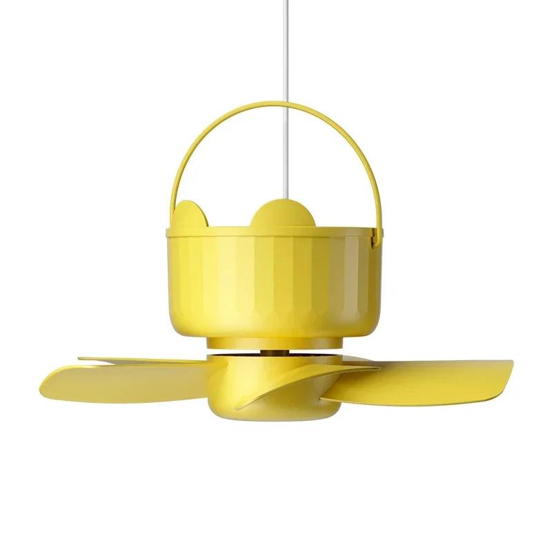 

Потолочный вентилятор Canopy Silent 5-створчатый с питанием от USB и пультом дистанционного управления, 3 скорости, для подвешивания на кровать для кемпинга, палатку для общежития, новый