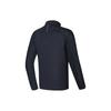 FILA Solid Color Stand Collar Fitness Knitted Jacket Men Jacket Royal-Blue A11M411502F-NV