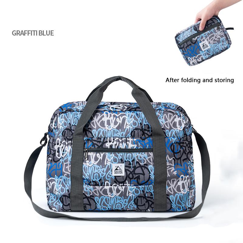 Geantă de călătorie nouă, separare uscată și umedă, geantă de mână cu un singur umăr, care poate fi setată pentru depozitare cărucior, geantă de fitness geantă de yoga