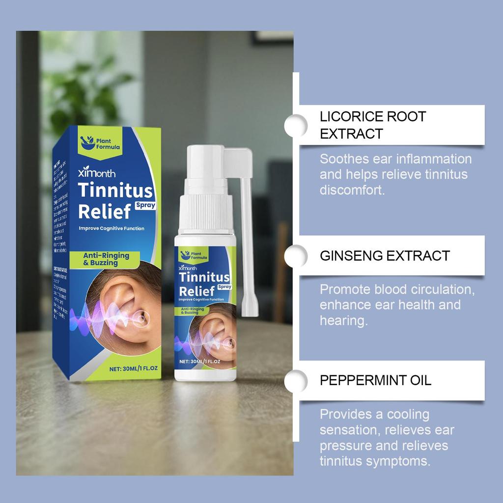 Ximonth Ear Care Spray Gentle Soothing Nourishing Ear Daily Body Spray