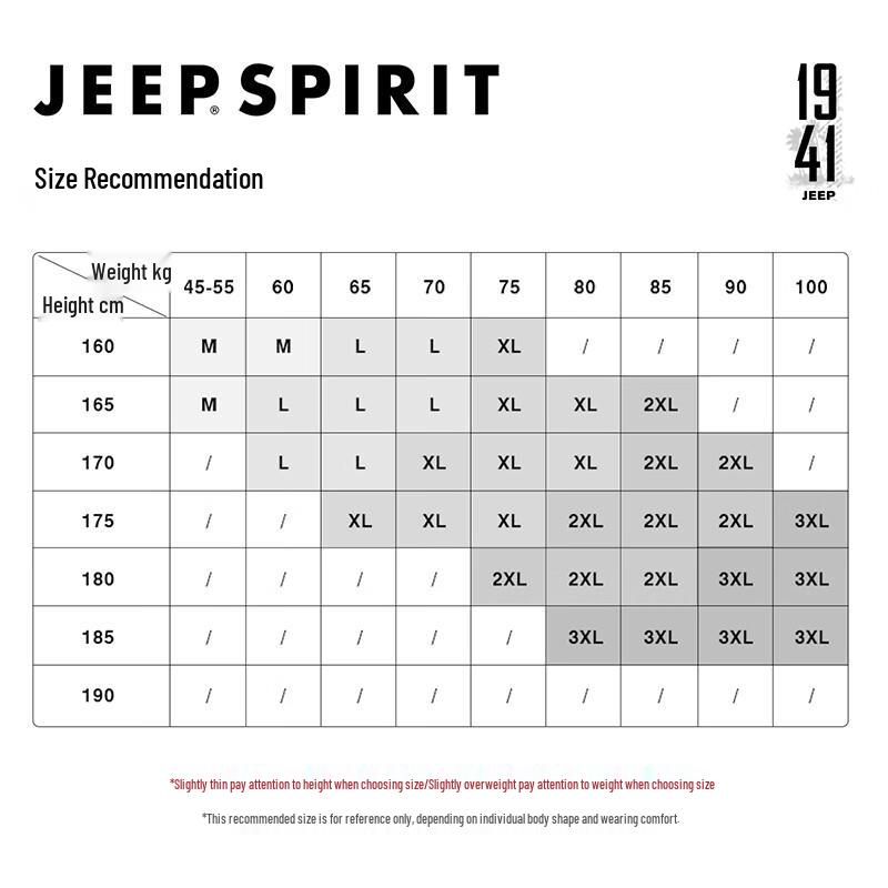 JEEP SPIRIT Men's Relaxed Wide-Leg Casual Pants