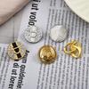 10 buc. Nasturi cusuți manual din metal Guofeng noi, mici, parfumați, inimă de vânt, din aliaj de fluturi, nasturi decorativi, nasturi pentru haine în formă specială