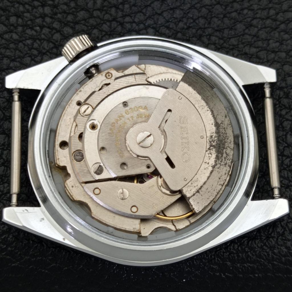 MENS VINTAGE REFURBISHED SEIKO 5 AUTOMATIC JAPAN WHITE DIAL WATCH A440411-4 Sk-a440411