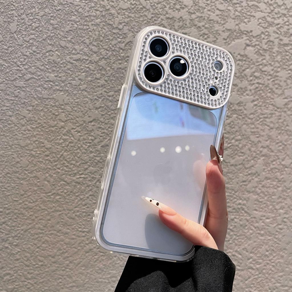Premium Diamond-encrusted Glitter Case, Suitable for iPhone16Pro Mobile Phone Case, Apple 17Pro Max New 15 High Value.