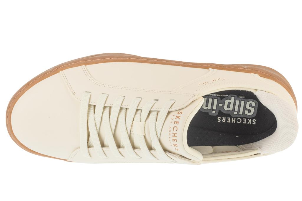 Skechers Slip-Ins: Court Break - Suit Sneaker, Mens white Sneakers