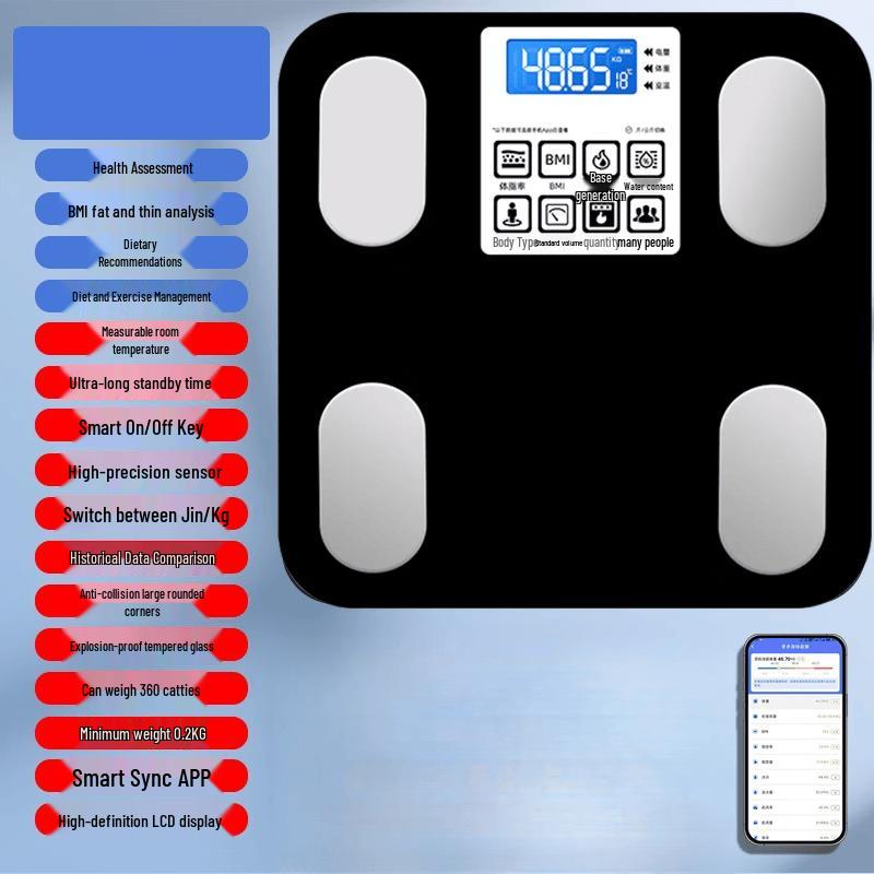 ZISIZ Precise Rechargeable Digital Body Weight Scale