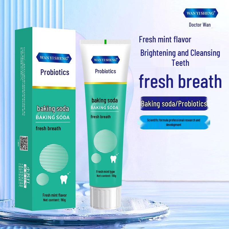 Wan Doctor 110g Mint Fresh Baking Soda Toothpaste for Whitening and Breath Care