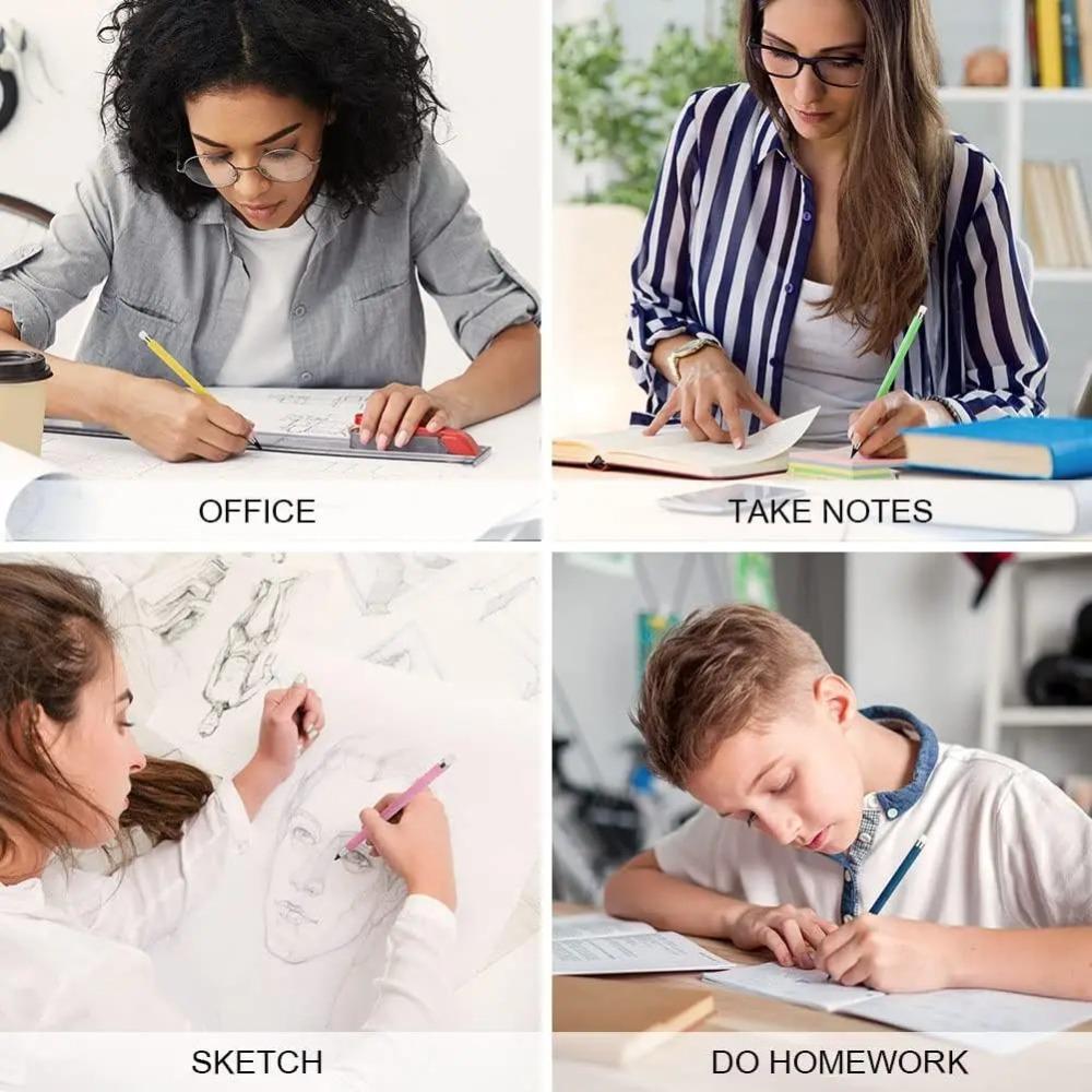 Solid Color Unlimited Writing Pencil Reusable Eternal Pencil Forever Pencil  Painting Art