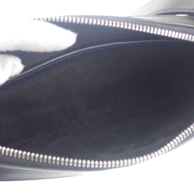 CELINE  194503DOT.38SI Shoulder Bag Black Calfskin Women