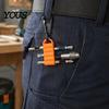 Holdbar Borholder 3D-printet Holder, Skruetrækkerbits Organizer med Taljebælte Multi-rum, Kraftigt Elværktøj Tilbehør Opbevaringsstativ