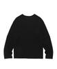 THEVINYLHOUSE Cut-Off Layered Ls Tee Black