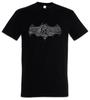 Bat Divison T-Shirt Unknown Joy Pleasures Fun Bat Division Man Cover DJ MC