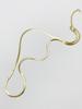 Ound Flat Snake Chain Necklace
