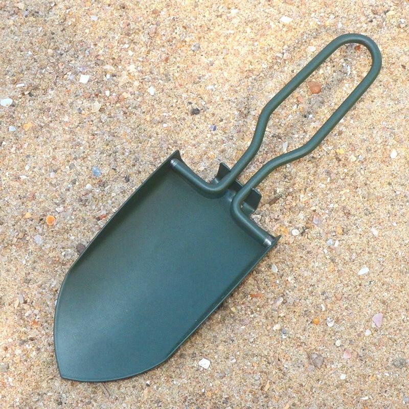 Brangdy Mini Folding Gardening Shovel - Military Green 3-Pack