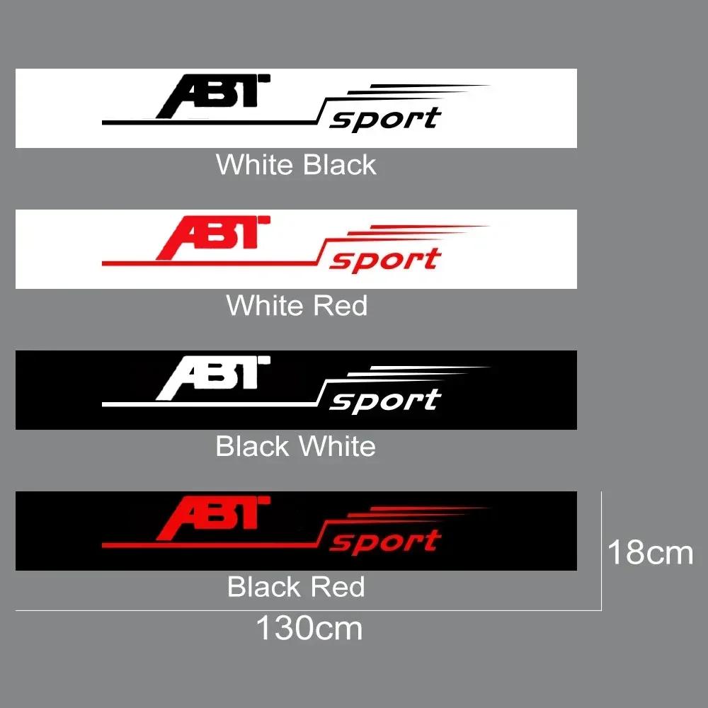 Car Exterior Front Window Sticker Windshield Sport Decals for Volkswagen VW ABT Badge Logo Vinyl Film Waterproof Accessories hl2