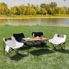 Verstellbarer Outdoor-Klapptisch für Grillen, Picknick und All-Terrain-Einsatz