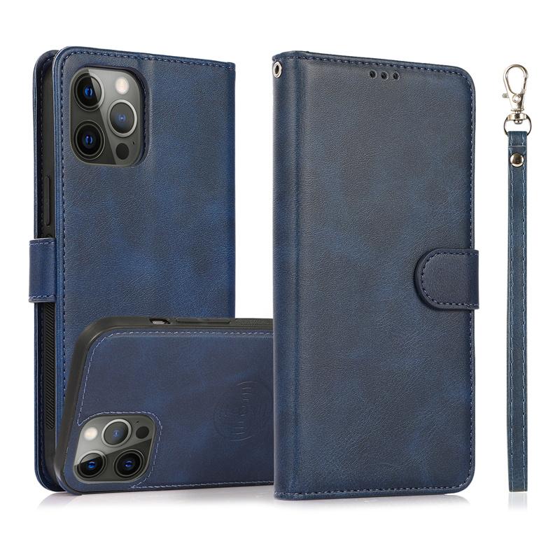 Luxury PU Leather Detachable 2 In 1 Magnetic Wallet Phone Case for iPhone 13 12 11 Pro Max Xs Xr Xs Max 7 8 Plus