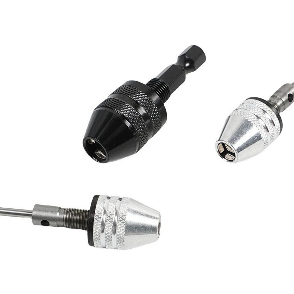 0.3-3.6mm Quick Change Drill Attachment Hex Shank Chuck Conversion Tool Auto Repair