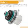 UXCELL Fuel Pressure Regulator Fuel Pump Regulator for BMW X5 00-02 No.300040600 1 Pc