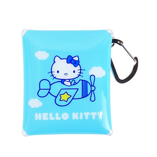 Clear Pouch Clear Multi-Case SS Light Blue Hello Kitty BLKT-001 One Size - B0DKWK2LJV