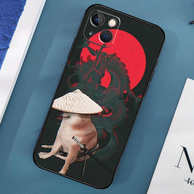 

Doge Dog Cheems Meme Case For iPhone 16 15 14 13 12 11 Pro Max XS X XR Plus 12 13 Mini Cover Shell iPhone 12 mini