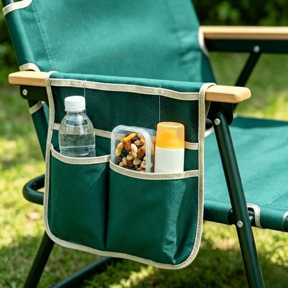 Multi-functional Camping Chair Organizer Wear-resistant Multi-pocket Tool Bag  Travel