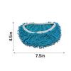 Reusable Dry Wet Use Mop Pad Microfiber Mop Replacement Cloth For MultiSurface Cleaning Use Machine Washable Design