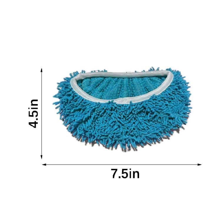 Reusable Dry Wet Use Mop Pad Microfiber Mop Replacement Cloth For MultiSurface Cleaning Use Machine Washable Design