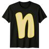 Zero Number Graphic TShirt Unisex Men Women Tee Numeric Digit Casual Top