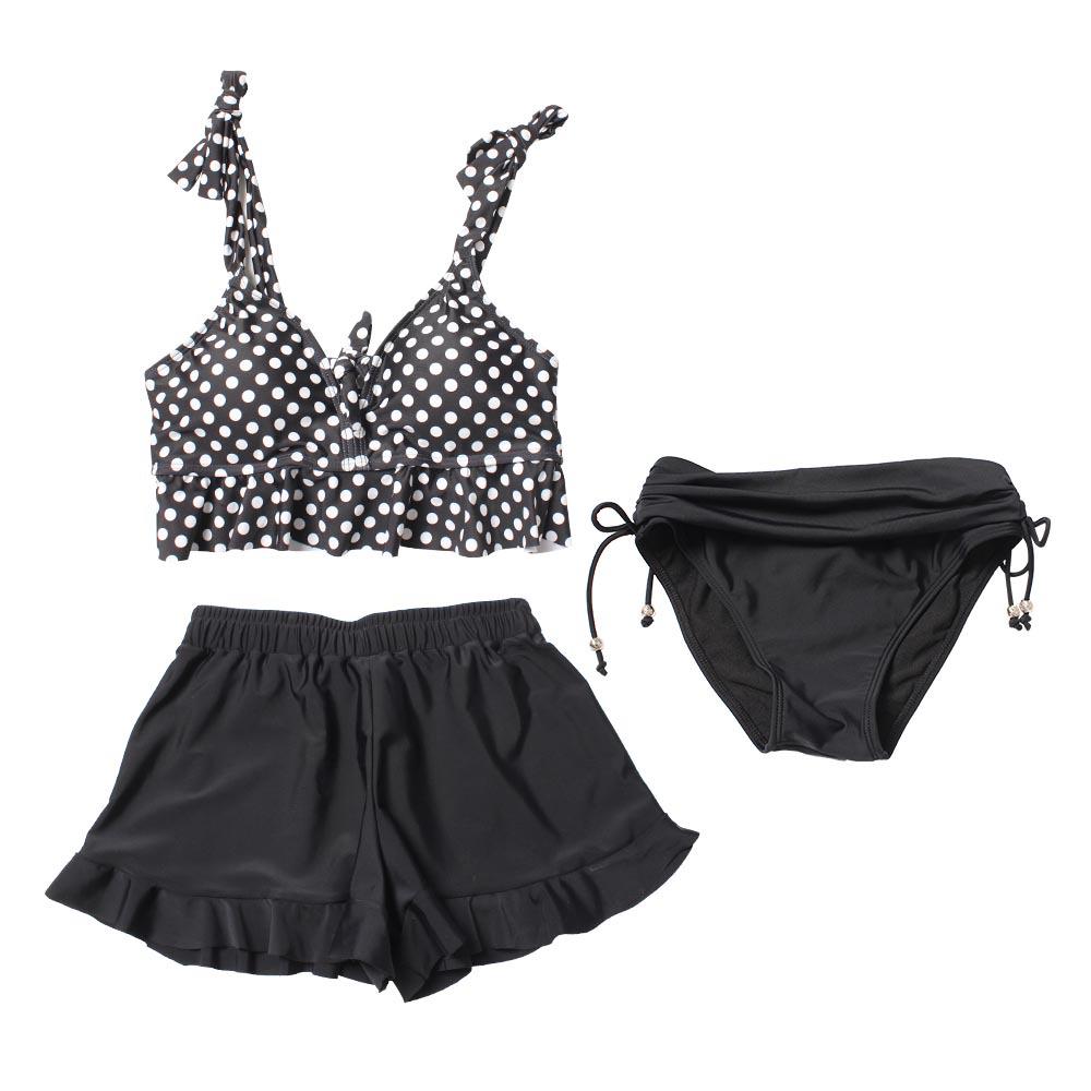 

Japanese Market Three-Piece Swimsuit Set Medium