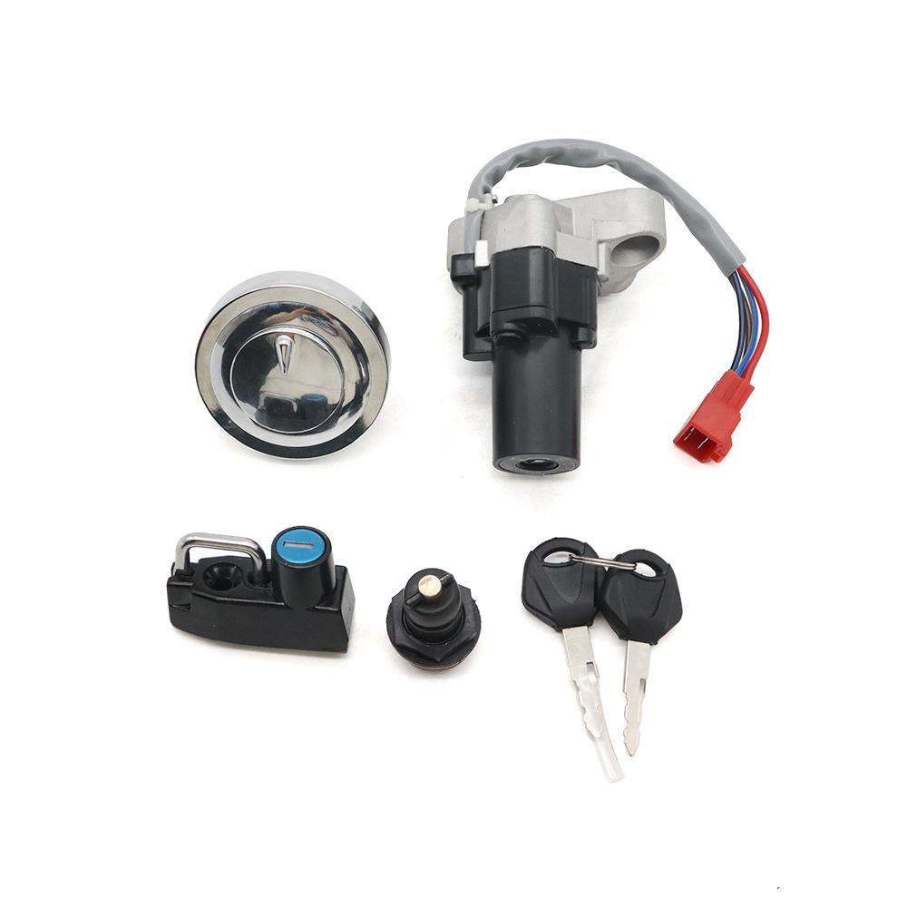 

For Yamaha XVS125 XVS250 XVS400 XVS400C XVS650 XVS650A XVS1100A Motorcycle Accessories Ignition Switch Fuel Gas Cap Key Set As Picture Showed