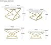 European Style White Ceramics Cake Pan Banquet Golden Metal Display Stand Rectangular Dessert Sushi Plate Decoration Cake Stand