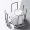 Kitchen Folding Bowl Shelf Retractable Plastic Draining Dish Storage Rack
