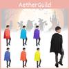 Stilvolles Kinder-Halloween-Cape für Cosplay und Bühnenshows aus weichem Polyester