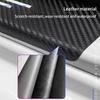 Car Door Threshold Sill Protective Stickers for Nissan X-trail Qashqai Rogue Sport RogueAltima Versa Juke Leaf Car Accessories