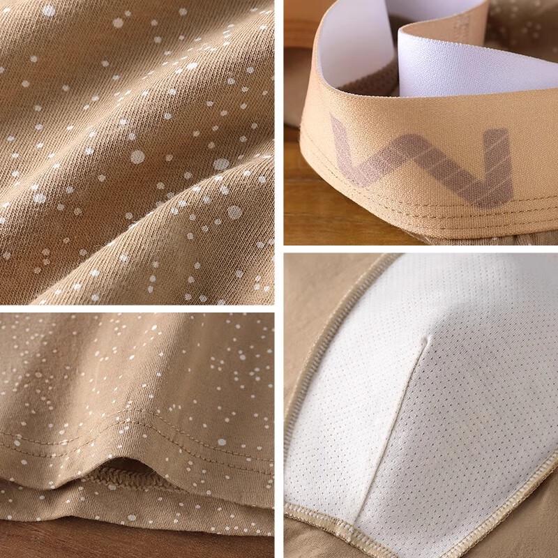 NY&AD Men's Pure Cotton Breathable Boxer Briefs