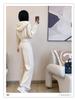 2026 Spring Women's Fashion Set: Hoodie Jacket & Casual Long Pants Two-Piece.