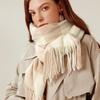 Simple Scarf Women's Style Warm Shawl Scarf Imitation Cashmere Warm 2025 Autumn and Winter New Knitted Scarf Women