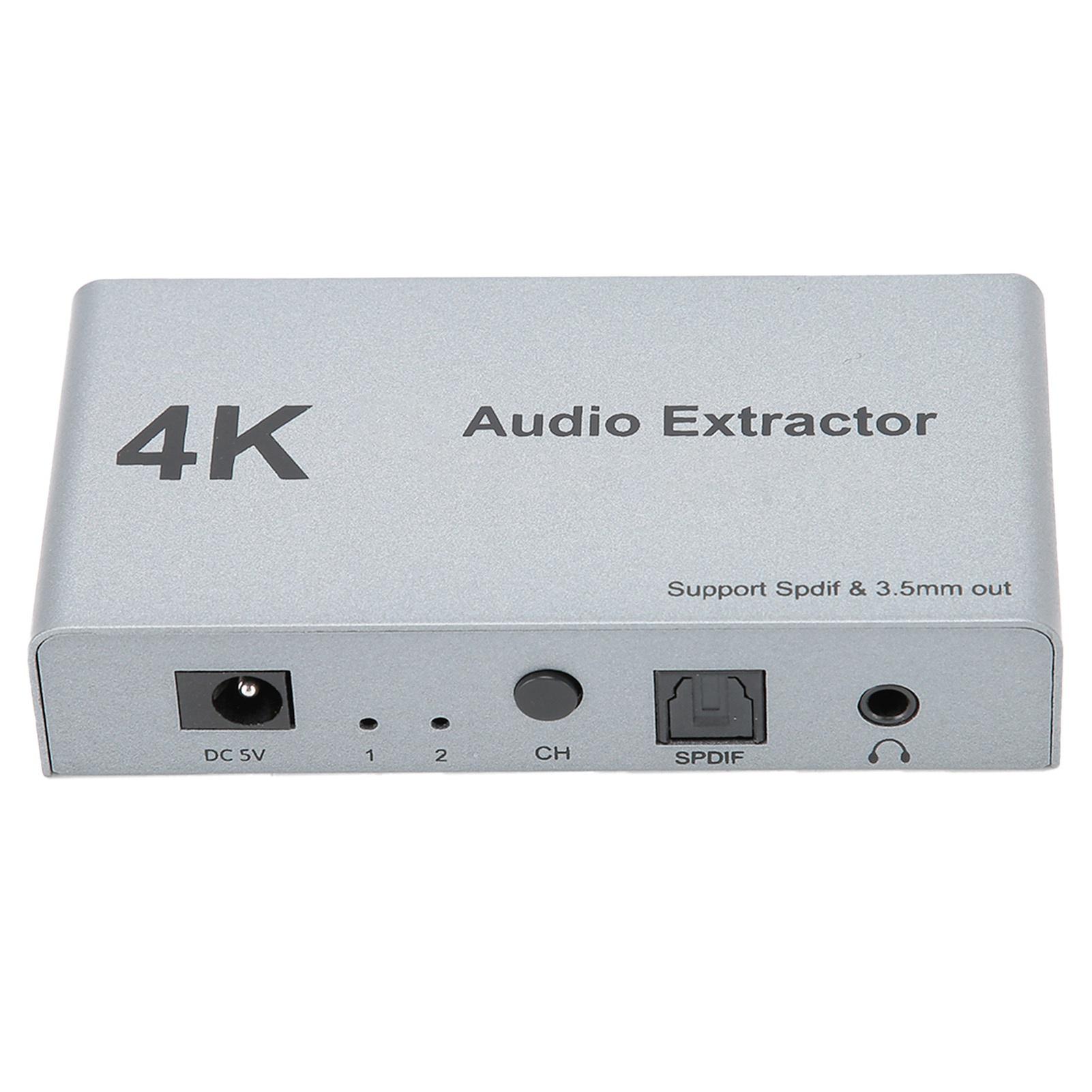 

HDMI или Экстрактор-Распределитель 2 в 1 выход 4k 30 Гц HDMI в HDMI оптический spdif 3,5 мм