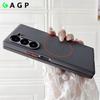 Z Fold 7 Case Ultra Thin Slim Folding for Samsung Galaxy Z Fold 7 6 Cases PU Leather Fold6 Magnetic Back Cover