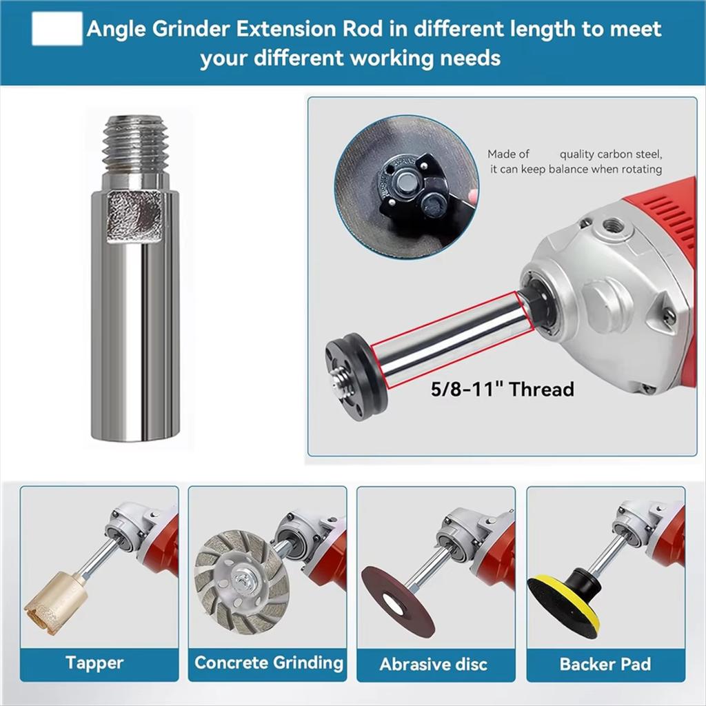 8 Stück Winkelschleifer Mutter Winkelschleifer Flanschschlüssel,5/8-11 Flansch Metall Kontermutter,Schleiferteile für Dewalt Milwaukee Metabo-