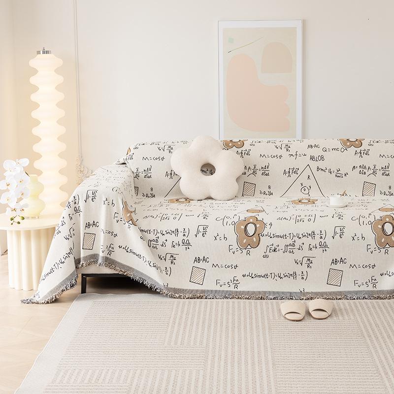 Four Seasons Universal Sofa Towel Chenille Simple Fashion Non-slip Sofa Cover Cloth Cushion Dust Cover