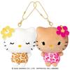 CRUX Nico Plush Keychain Sanrio Hello Kitty Suntan Kitty & Mimmy A Gal Kitty 131987