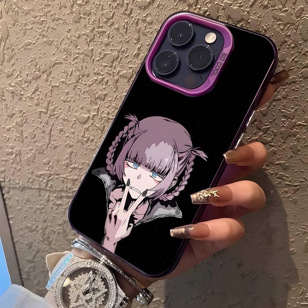 Call of Night N-Nazuna nanakusa Phone Case For iPhone 16,15,14,13,12,11,Mini,Pro,E,SE4,XS,MAX Purple Candy Matte Cover
