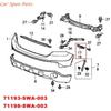 Y4UA 2Pcs Front BumpersBracket Left and Right 71193-SWA-003 71198-SWA-003