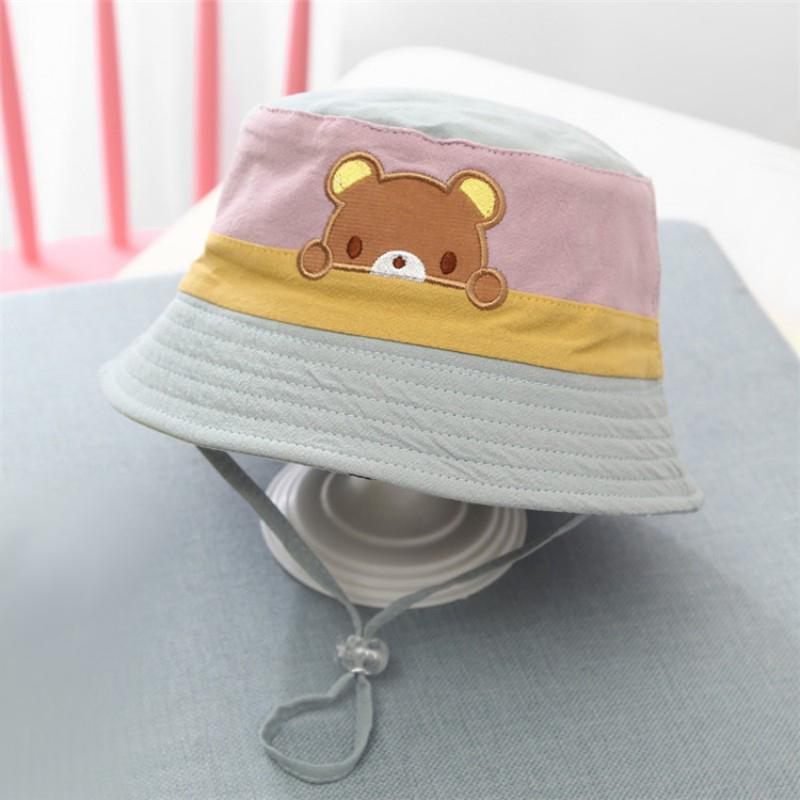 

Дитяча капелюх Капелюх для хлопчика Капелюх для дівчинки Дитячий капелюх від сонця Дитячий капелюх з відром Вишивка Мультфільм Реверсивні кепки Головні убори