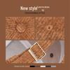 Women's Korean Style Corduroy Duckbill Hat - Versatile Autumn/Winter Sunshade Baseball Cap