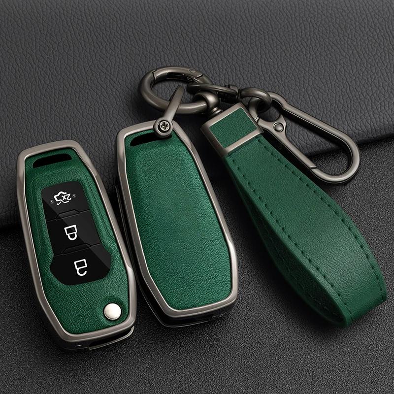 Interior Mouldings Car Remote Key Case Cover for Ford Figo 2017 Mondeo 5 Ecosport Fiesta Mk8 Everest Ranger Fusion Kuga Escort F